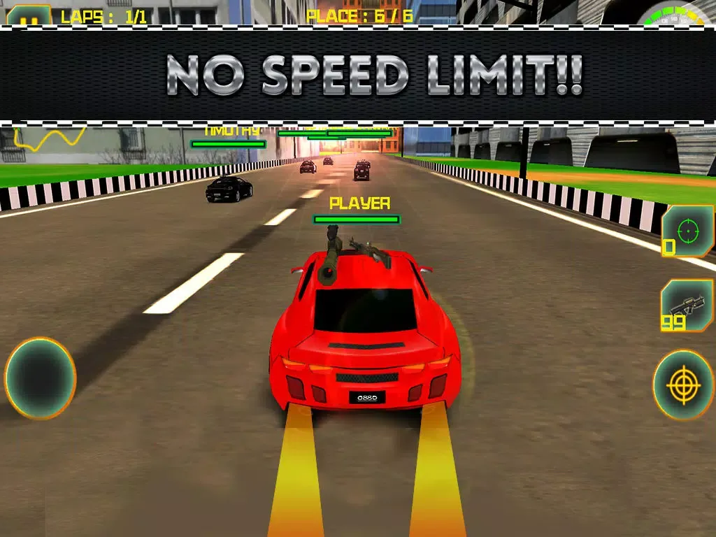 تصاویر Adrenaline Combat Racing - Real Police Rivals iPad 