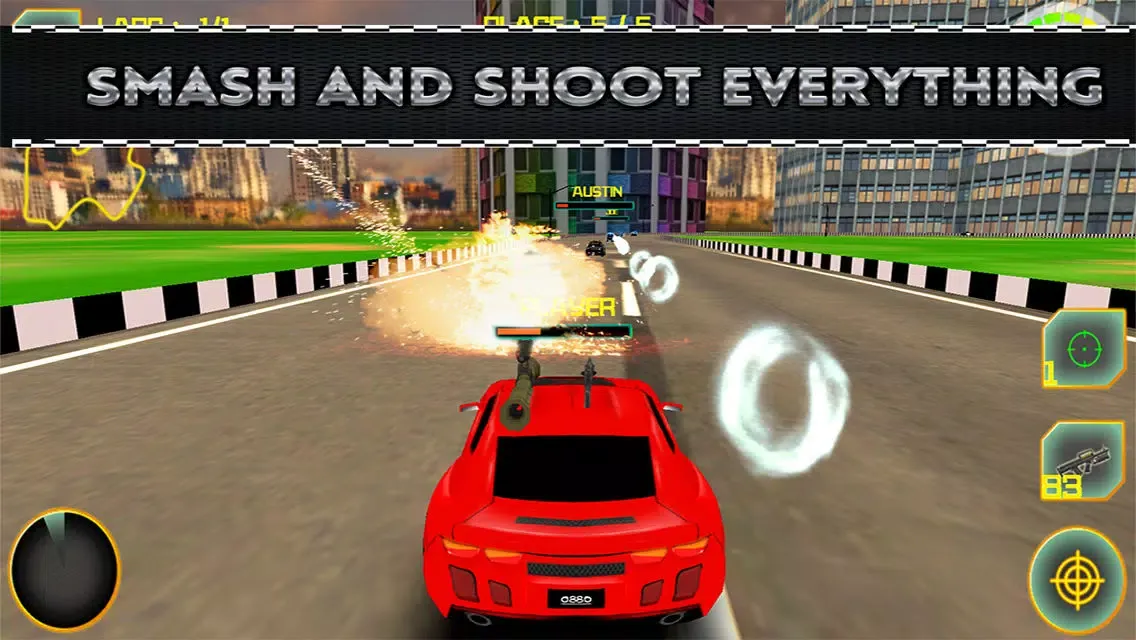 تصاویر Adrenaline Combat Racing - Real Police Rivals