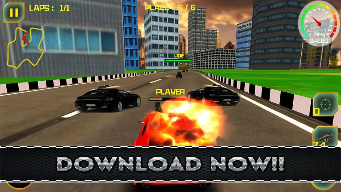 تصاویر Adrenaline Combat Racing - Real Police Rivals
