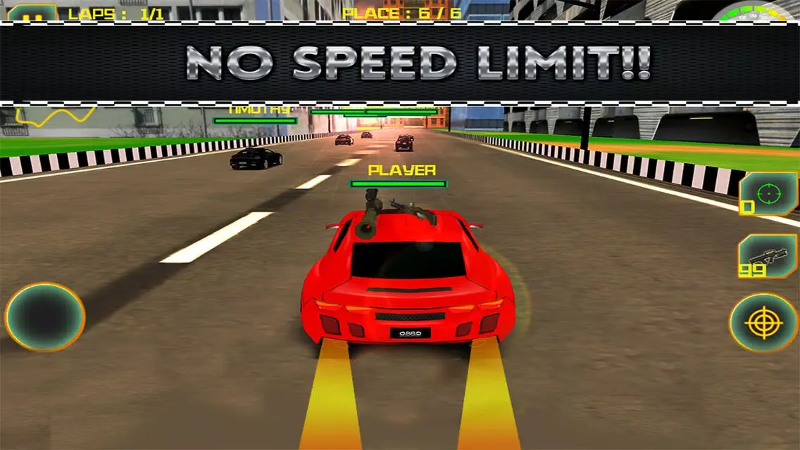 تصاویر Adrenaline Combat Racing - Real Police Rivals