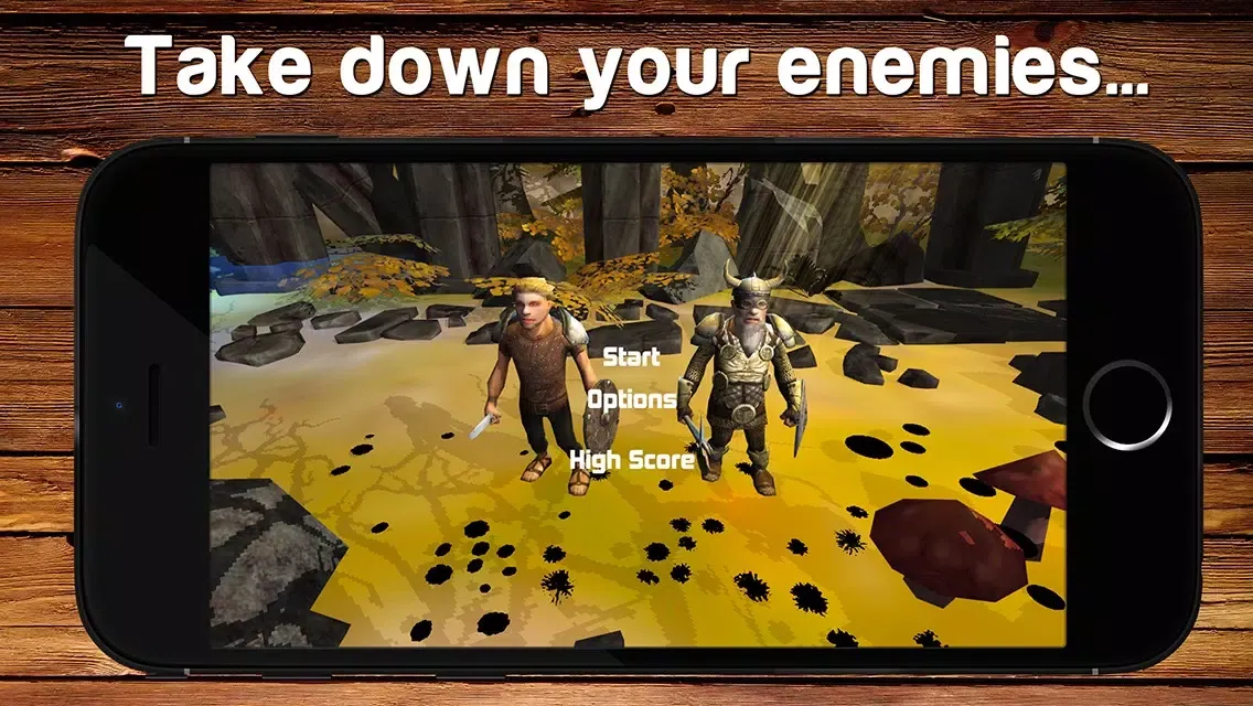 `Aaaaargh! Armed Barbarians vs Orcs - Medieval Kingdom Defense স্ক্রিনশট