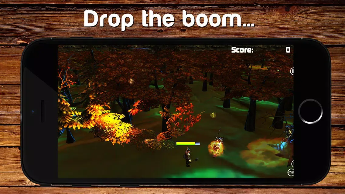 `Aaaaargh! Armed Barbarians vs Orcs - Medieval Kingdom Defense স্ক্রিনশট
