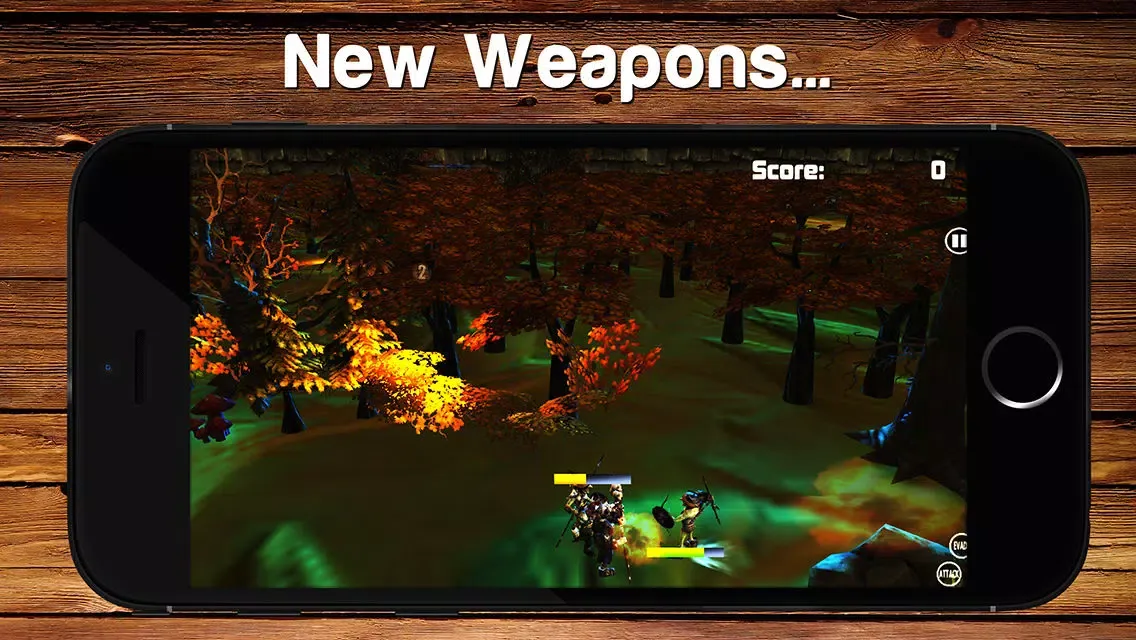 `Aaaaargh! Armed Barbarians vs Orcs - Medieval Kingdom Defense স্ক্রিনশট
