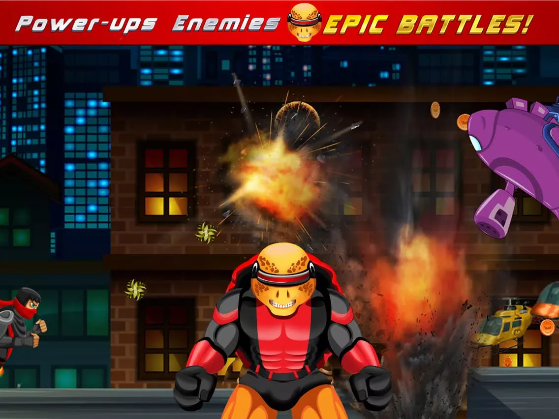 Ảnh chụp màn hình của Ning top jetpack subway turtles: Best turtle games iPad 