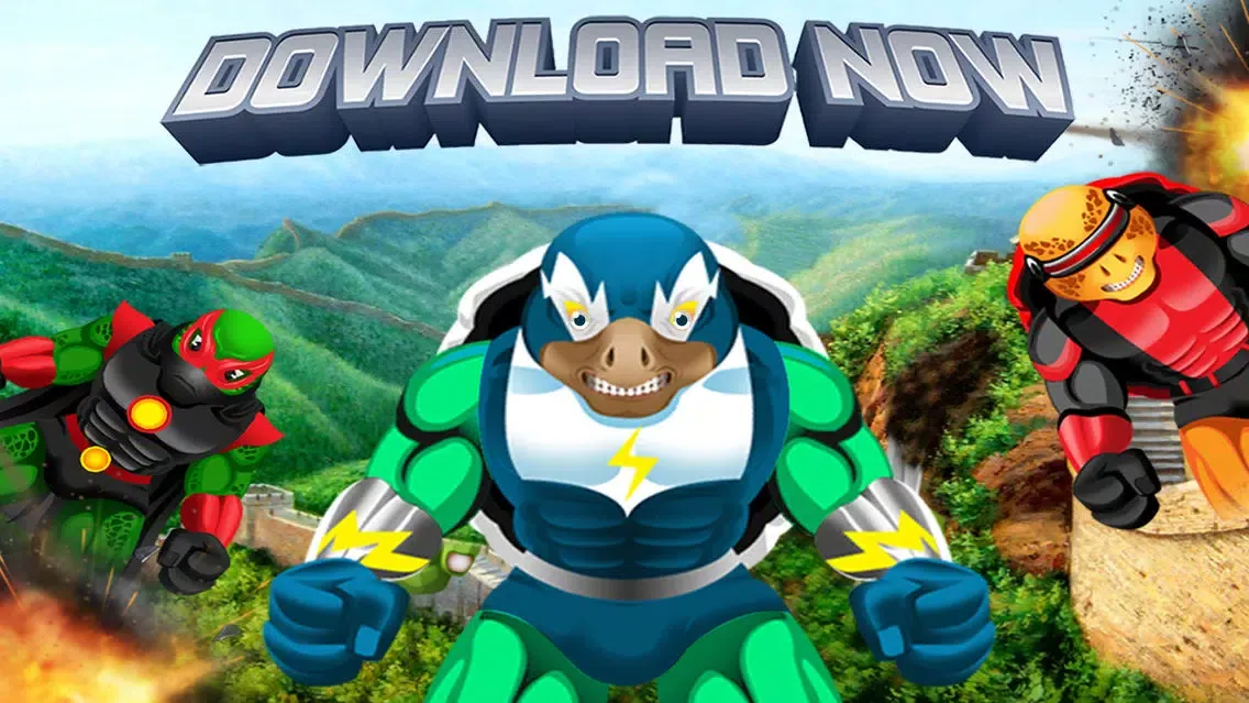 Ảnh chụp màn hình của Ning top jetpack subway turtles: Best turtle games