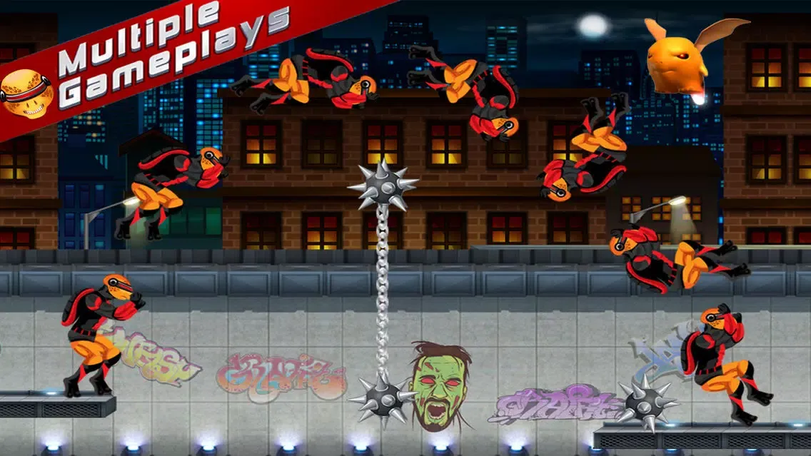 Ảnh chụp màn hình của Ning top jetpack subway turtles: Best turtle games