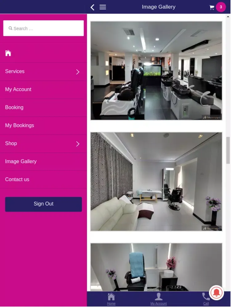 Blush Luxury Saloon iPad  স্ক্রিনশট