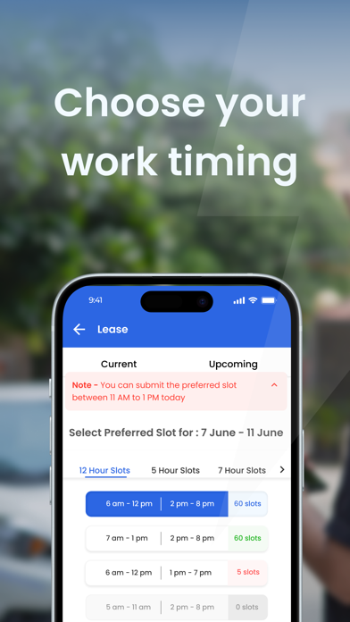 Capturas de tela do BluSmart: Driver App