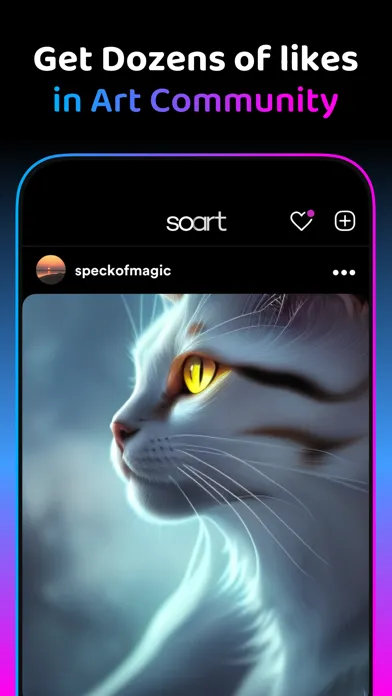Soart: AI Art Community سکرین شاٹس