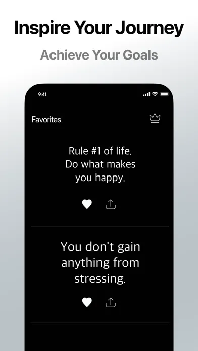 Tangkapan skrin Now: Daily Motivational Quotes