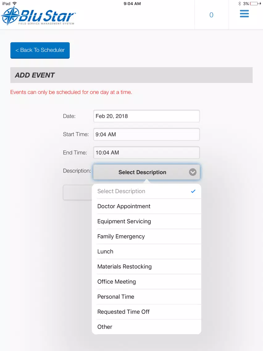 Blu Star Mobile iPad  Screenshots