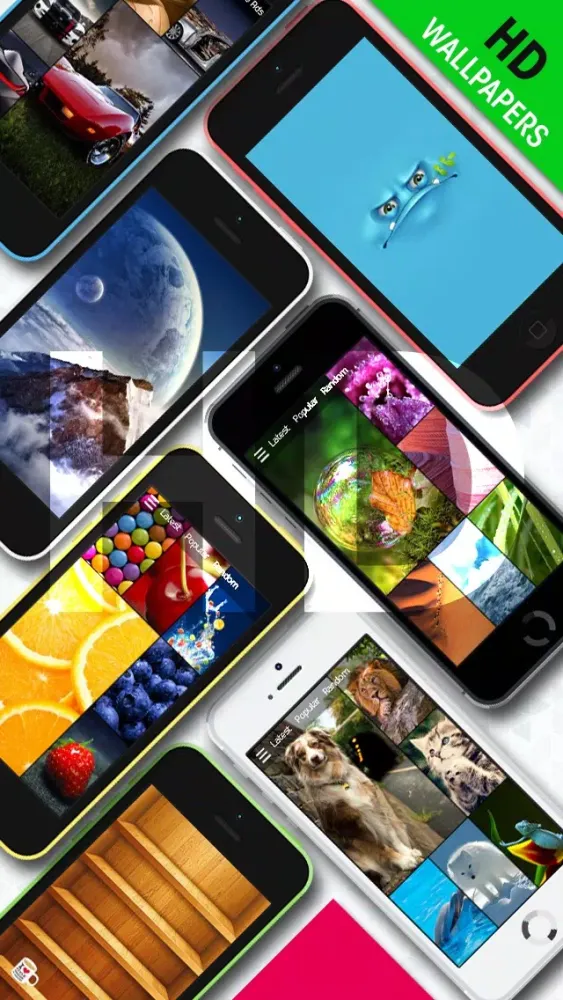Pro HD Wallpapers Free - HD Wallpaper for iPhone, iPod and iPad, customize and edit High Definition pictures and photos in iOS7 and iOS6, Lock and Home Screen Wallpapers optimized for Retina Display应用截图