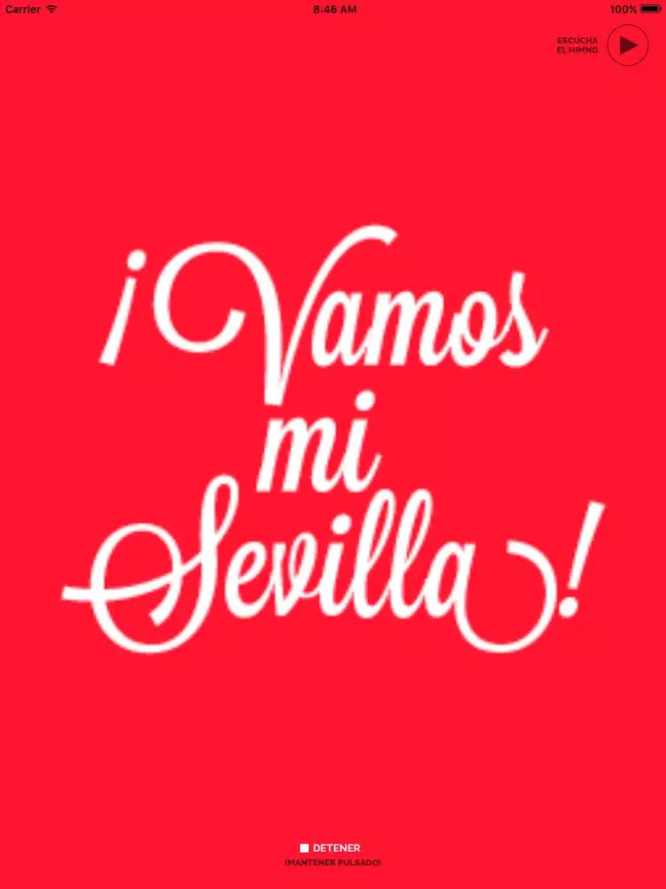 تصاویر !Vamos mi Sevilla! !Vamos Campeón! iPad 