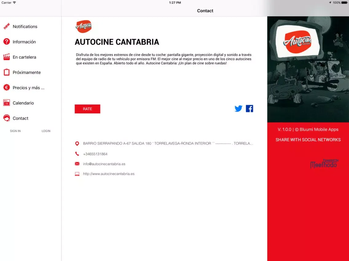 AUTOCINE CANTABRIA iPad  Ekran Görüntüleri