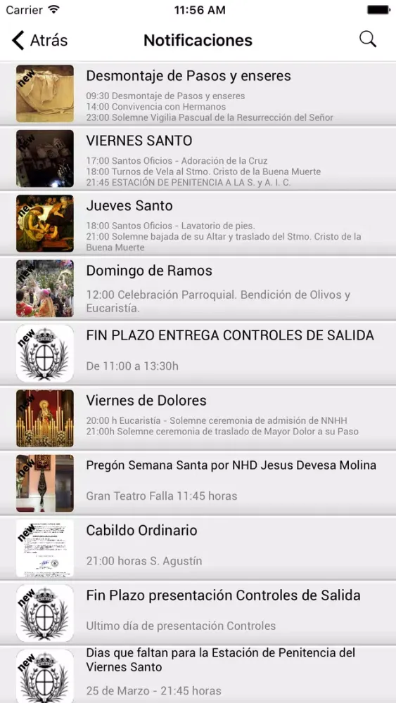 Capturas de pantalla de Cofradía Buena Muerte (Cádiz)