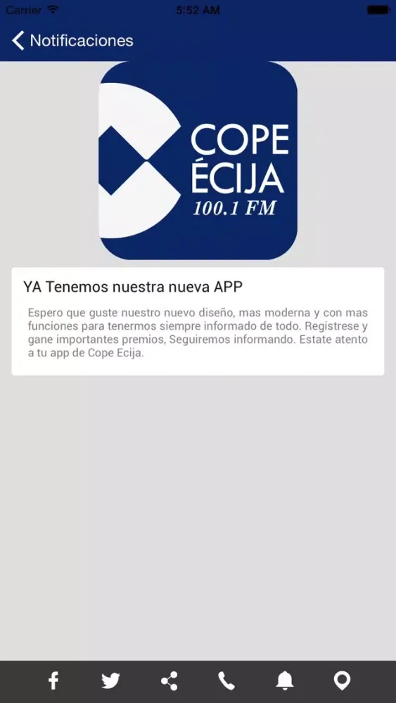 Capturas de pantalla de Cope Ecija 100.1 FM