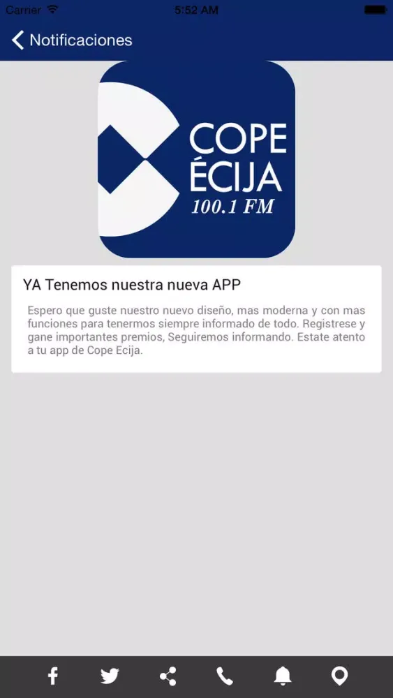 Capturas de pantalla de Cope Ecija 100.1 FM