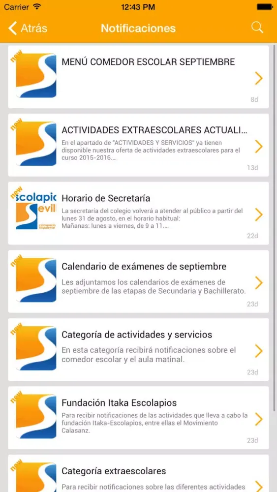 Escolapios Sevilla Screenshots
