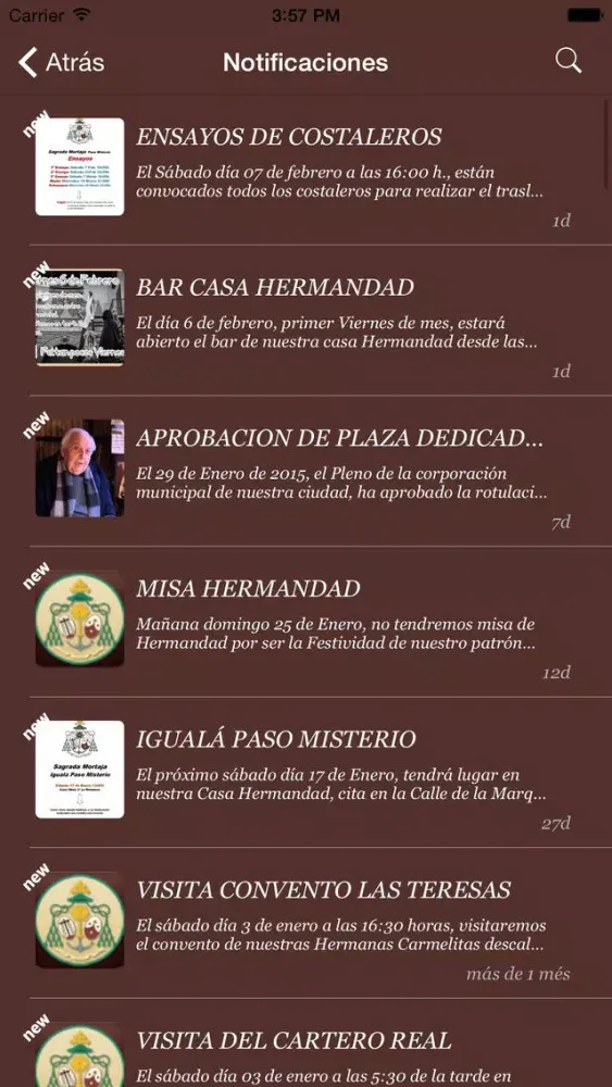 Captures d'écran de Hermandad de la Mortaja