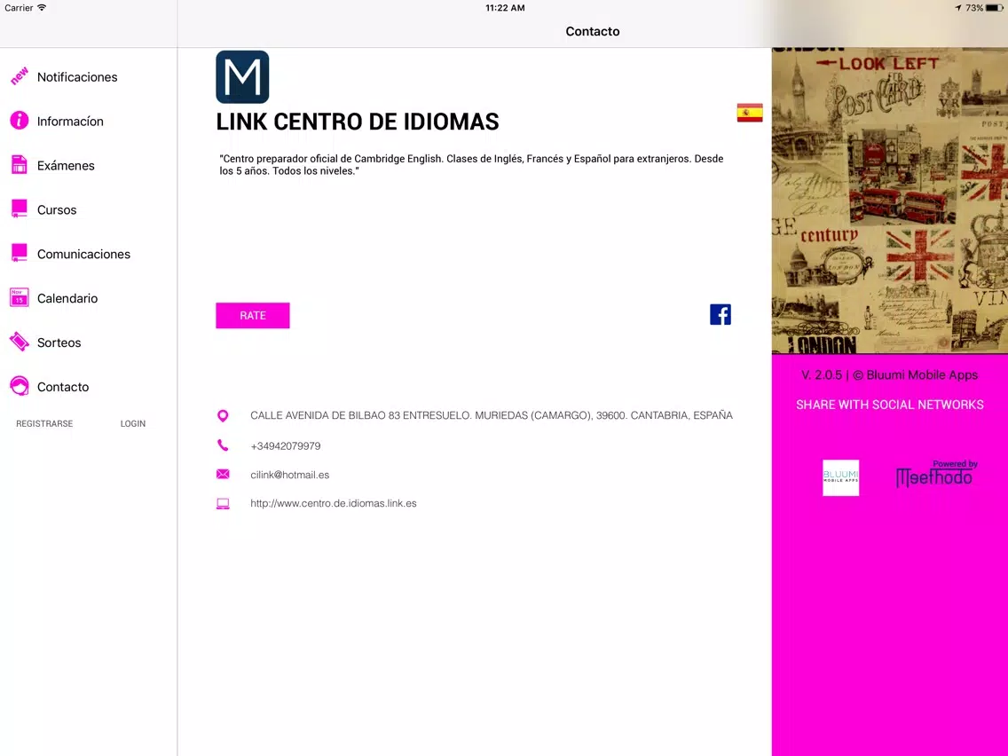 Captures d'écran de LINK CENTRO DE IDIOMAS iPad 