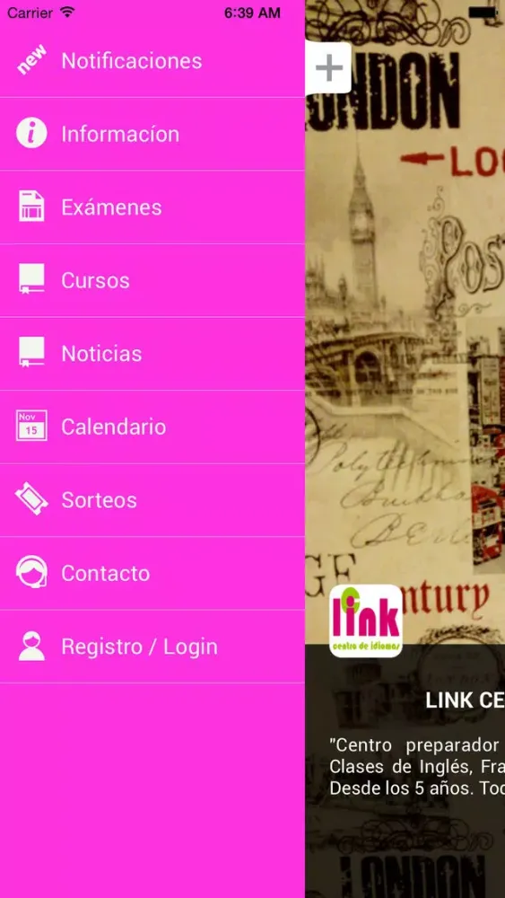 LINK CENTRO DE IDIOMAS应用截图
