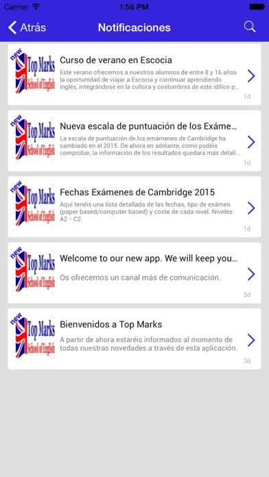 TOP MARKS SCHOOL OF ENGLISH应用截图