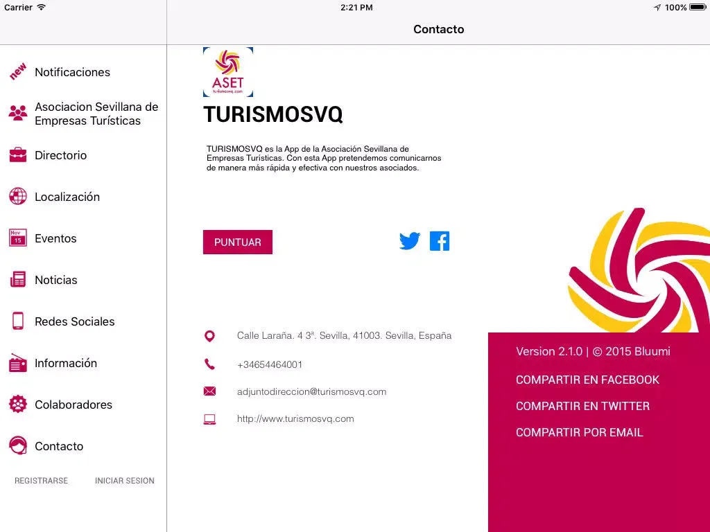 TURISMOSVQ iPad  স্ক্রিনশট