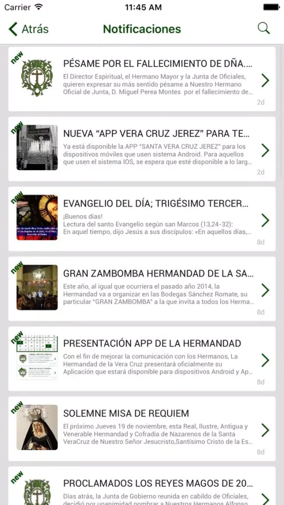 Santa Vera Cruz, Jerez应用截图