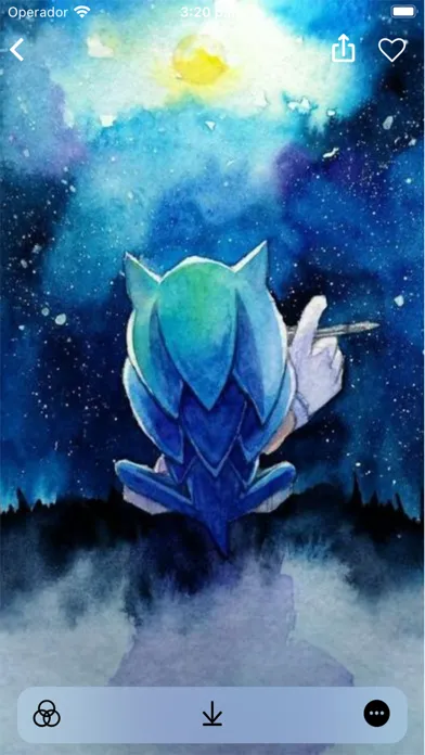 ภาพหน้าจอของ Blue Hedgehog Adventure