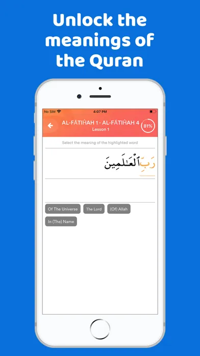 Zrzuty ekranu Quran IQ: Arabic Learning App