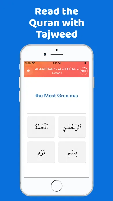 Zrzuty ekranu Quran IQ: Arabic Learning App