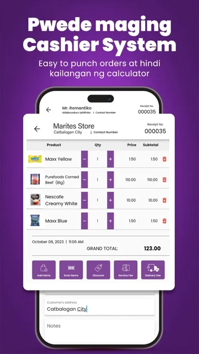 Capturas de tela do Peddlr POS, Inventory and Load