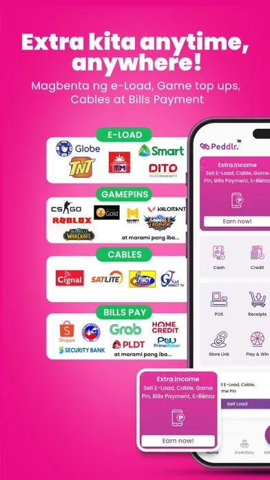 Capturas de tela do Peddlr POS, Inventory and Load