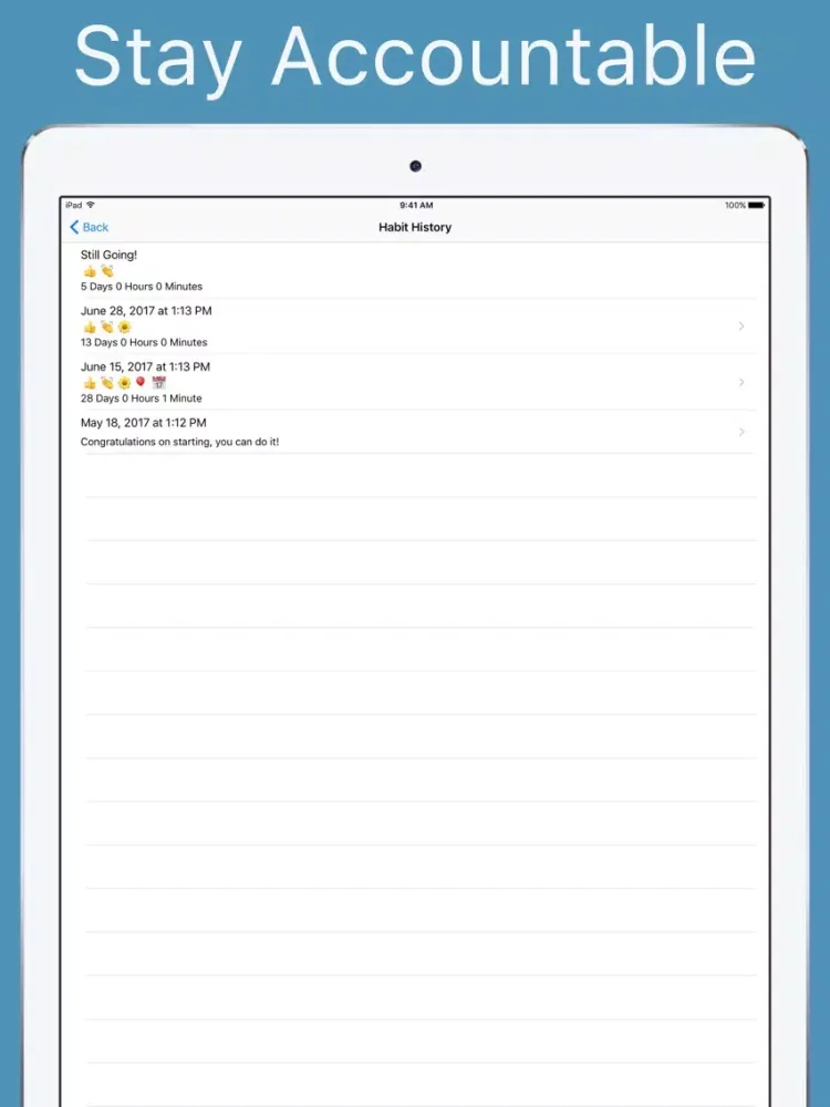 Time Since I iPad  スクリーンショット