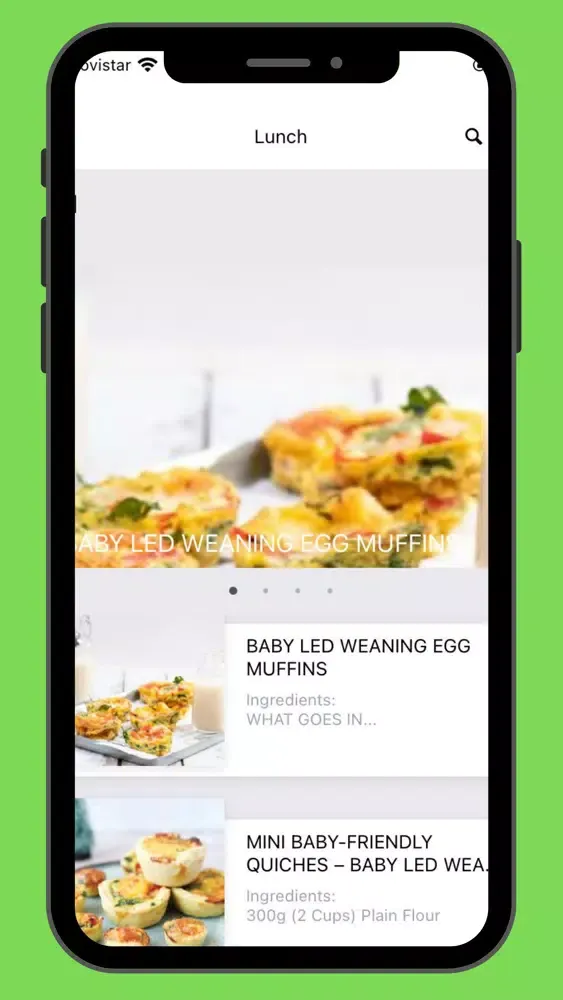 Capturas de pantalla de BLW Meals and Ideas