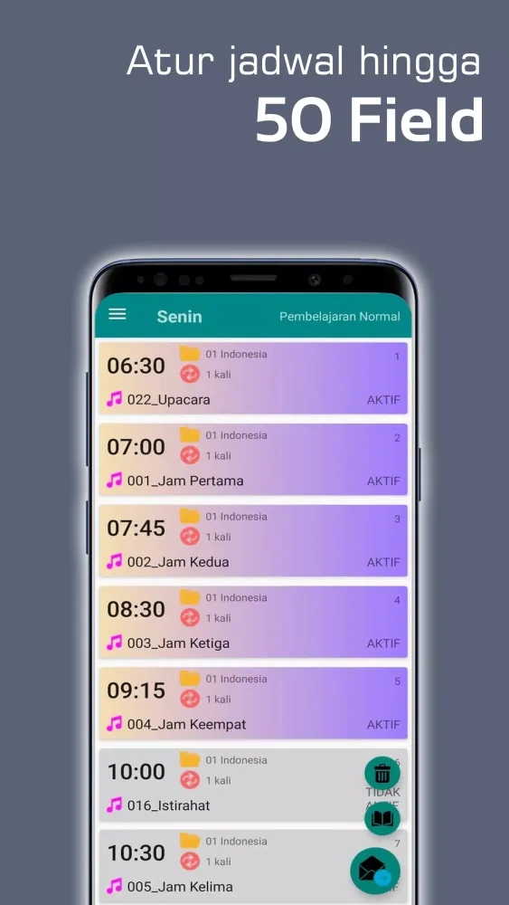 Bel Sekolah Pro應用截圖