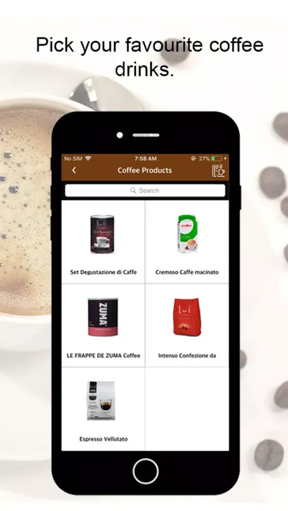 E-COFFEE سکرین شاٹس