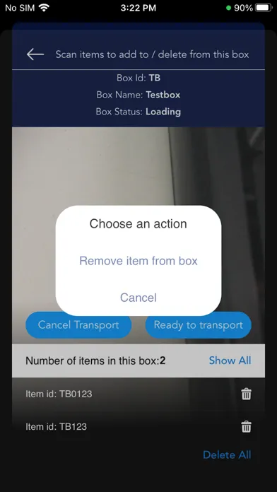Blyott TrackR سکرین شاٹس