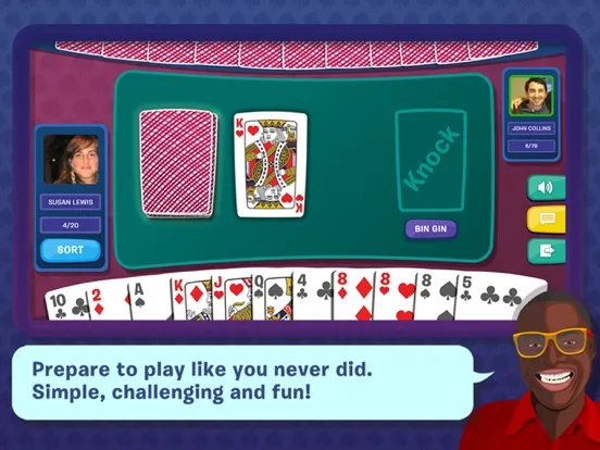 Gin Rummy Blyts iPad  Screenshots