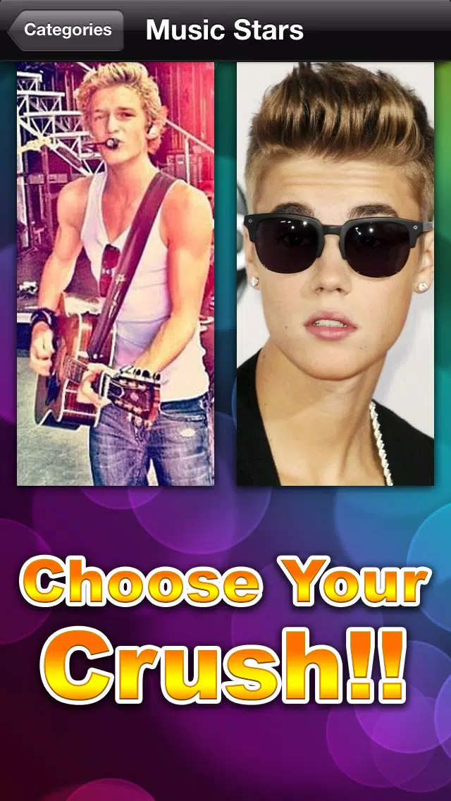 Tangkapan layar Crush Picker 2 - Hollywood Celebrity Game?!