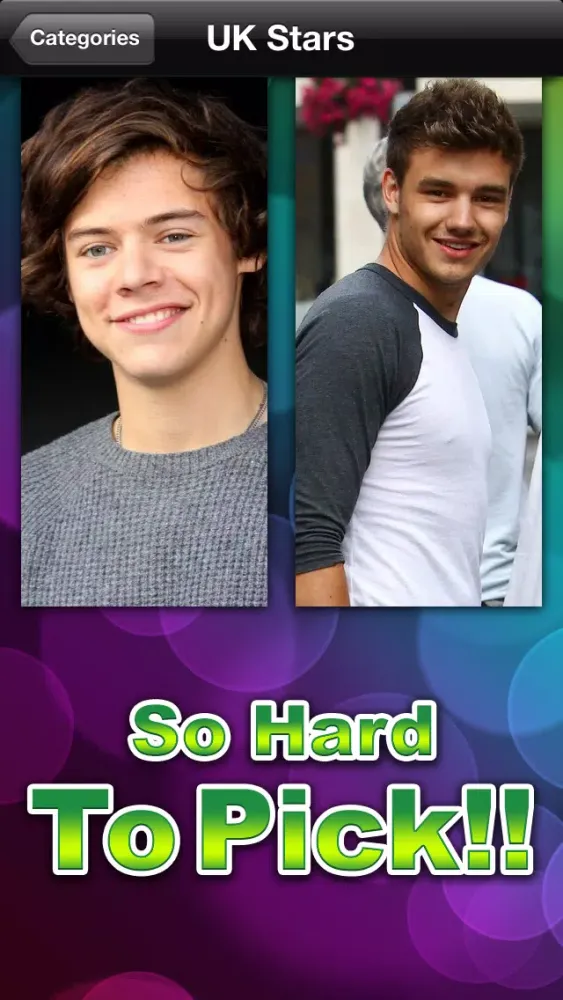 Capturas de pantalla de Crush Picker 2 - Hollywood Celebrity Game?!