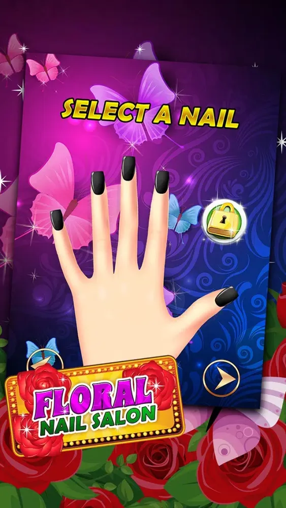 تصاویر Fantasy Dress Up Your Floral Nail Salon