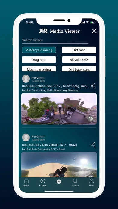 XR Media Viewer应用截图