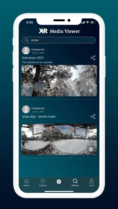 XR Media Viewer应用截图