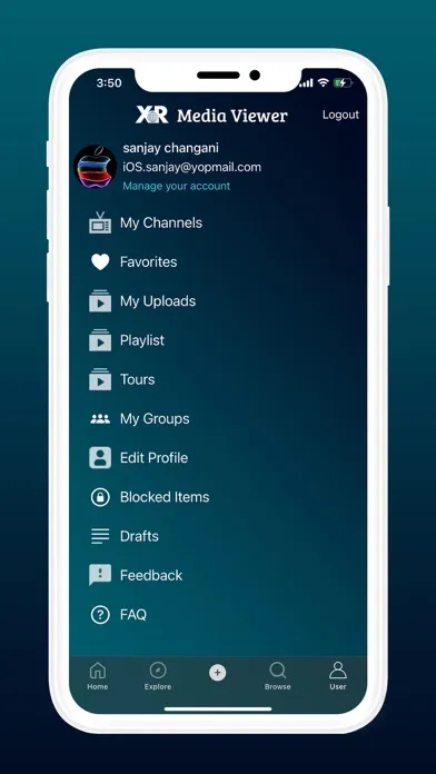 XR Media Viewer应用截图