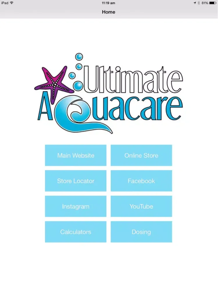 Ultimate Aquacare Q Dosing Calculator iPad  سکرین شاٹس