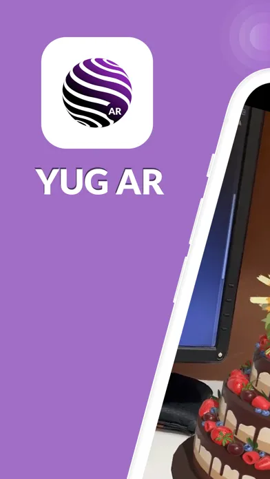 Capturas de tela do YUG AR