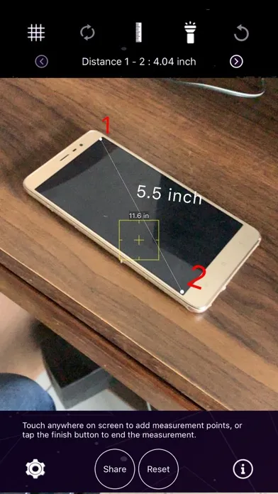 Скриншоты Easy Distance Measure AR