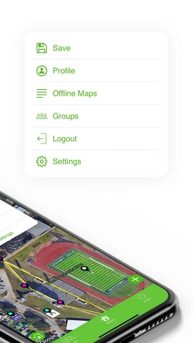 Capturas de tela do emapX - Live Custom Maps