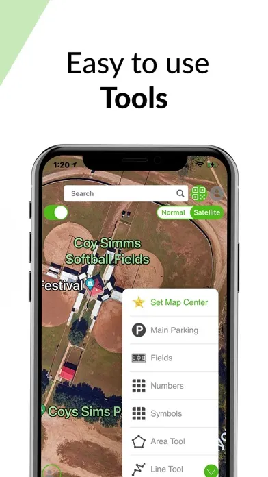 Capturas de tela do emapX - Live Custom Maps